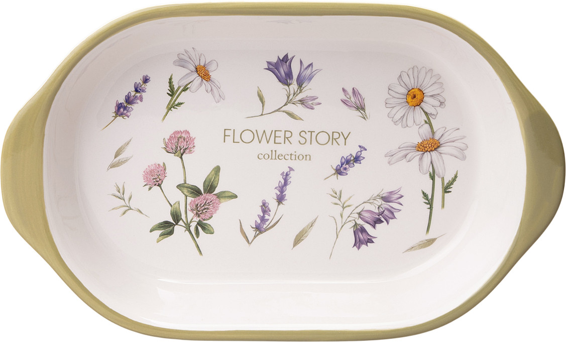 Блюдо-шубница «Flower Story» | Flower Story | Agness
