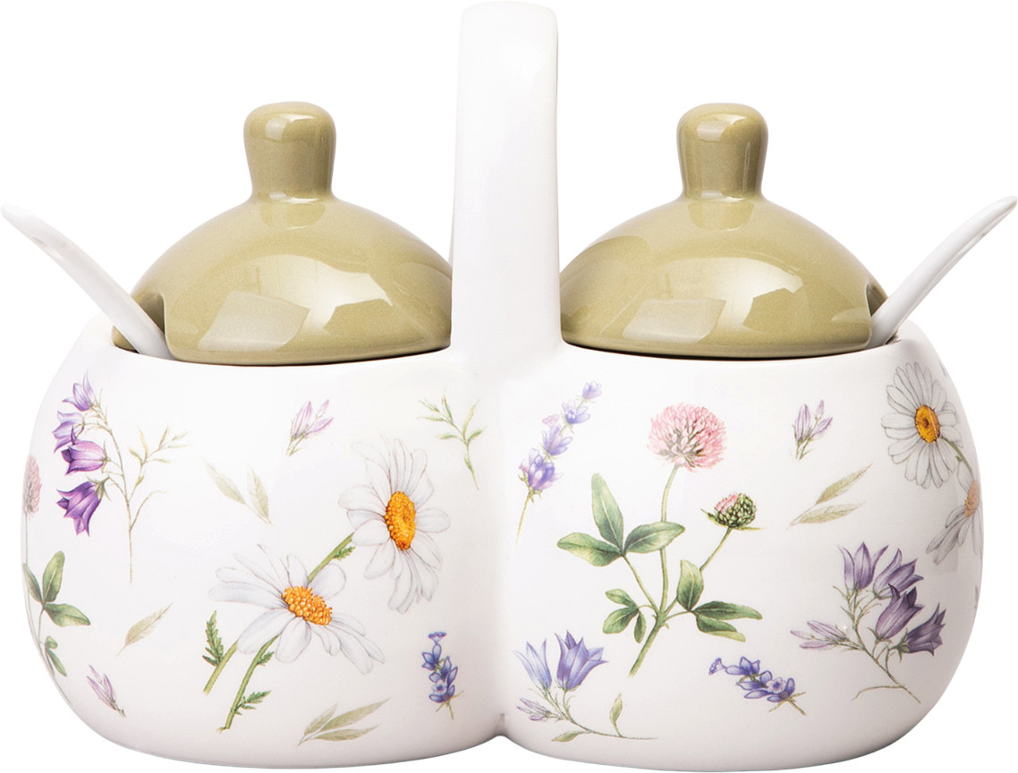 Набор банок для специй «Flower Story» | Flower Story | Agness