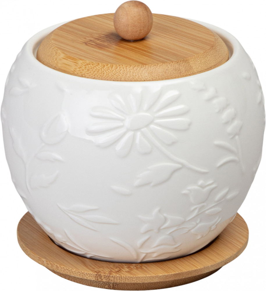 Банка для хранения на подставке «Flower Story» | Flower Story | Lefard