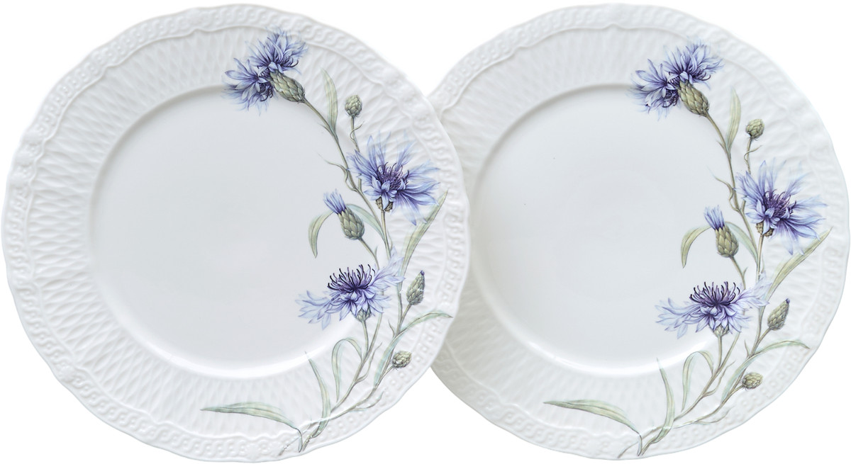 Набор тарелок закусочных «Васильки» | Васильки | Lefard