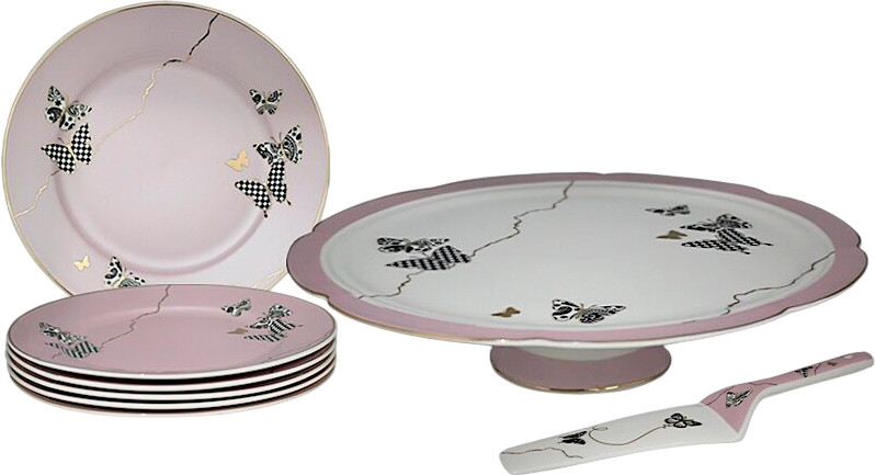 Набор посуды для торта «Butterfly» | Butterfly | Lenardi