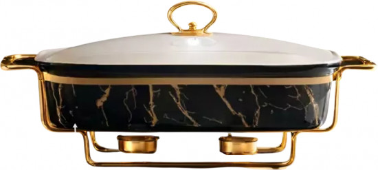 Мармит с крышкой на подставке