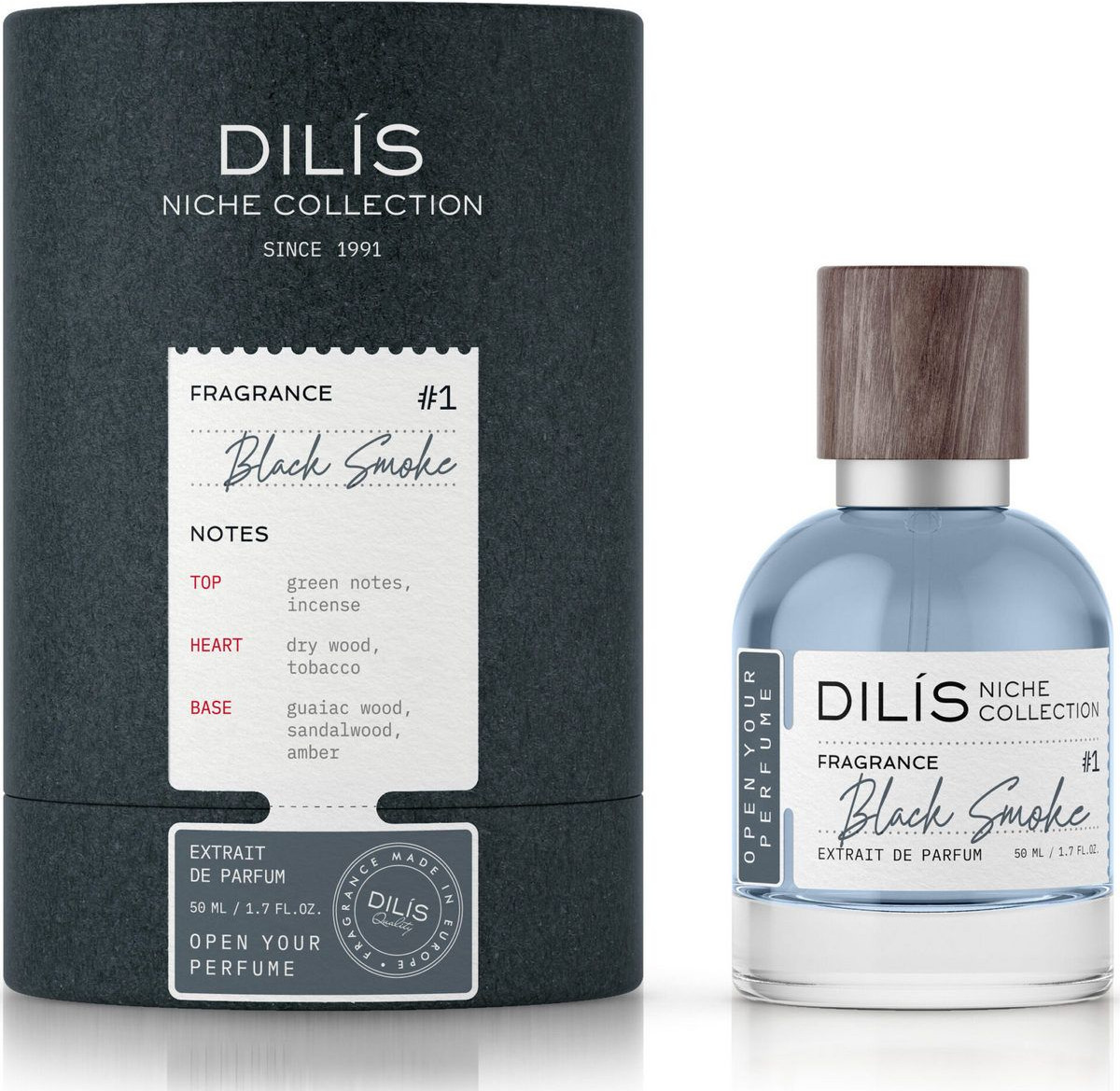 Духи «Black Smoke» | Niche Collection | Dilis Parfum