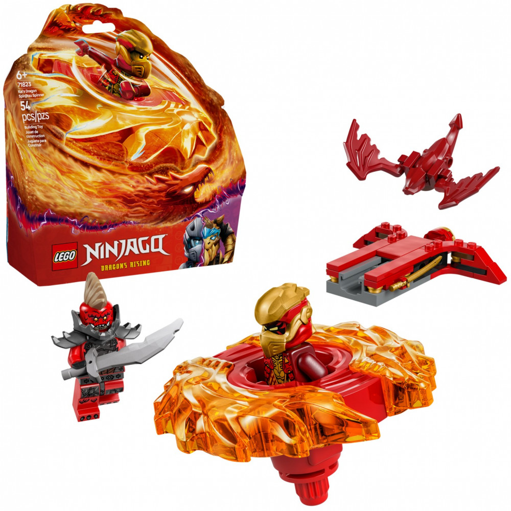 Конструктор Ninjago71823 Спиннер Кружитцу дракона Кая. Kai's Dragon Spinjitzu Spinner | LEGO Ninjago | LEGO (ЛЕГО)