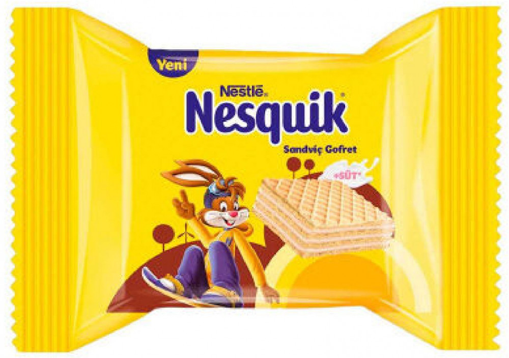 Вафля с молочной начинкой «Sandviq Gofret» | Nesquik