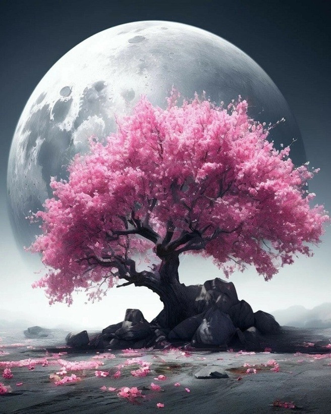 Картина по номерам «Космическое дерево» | Арт Фея