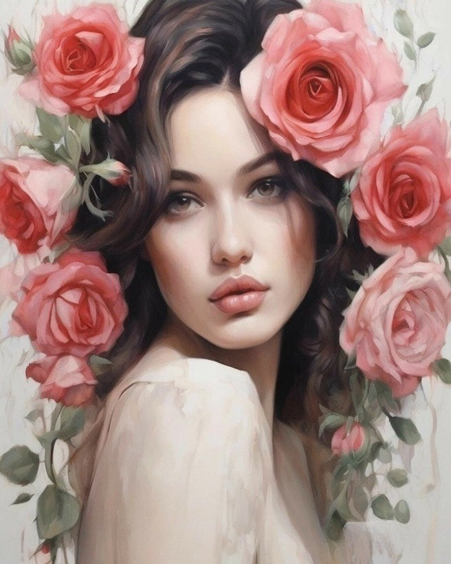 Картина по номерам «Очарование» | Арт Фея