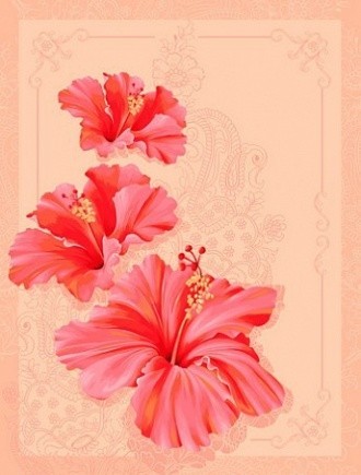 Плед флисовый "Букет" (1,5-спальный, размер 150х200 см) | Shaoxing Liwang Knitting&Textile CO.Ltd