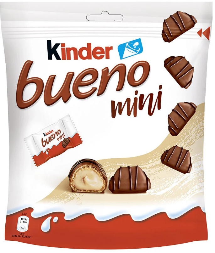 Конфеты вафельные в шоколаде «Christmas Bueno Mini» | Kinder