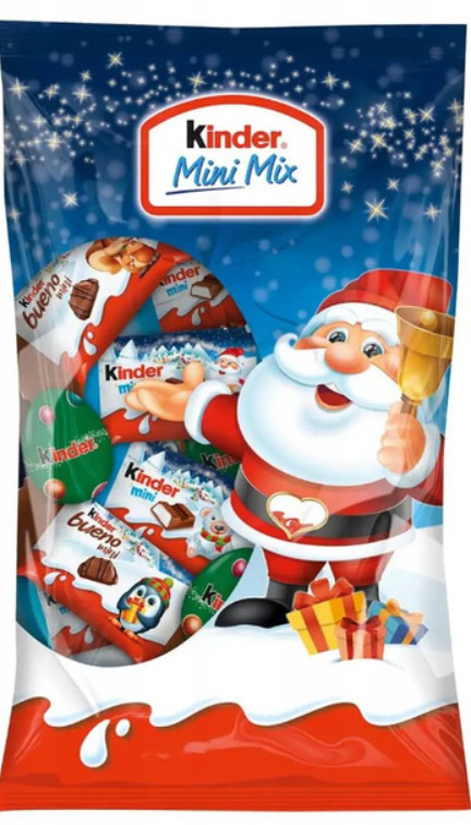 Набор подарочный сладкий «Christmas Kinder Mini Mix Beutel» | Kinder