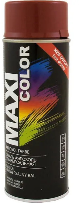Эмаль-аэрозоль, Коричнево-красный | Maxi Color