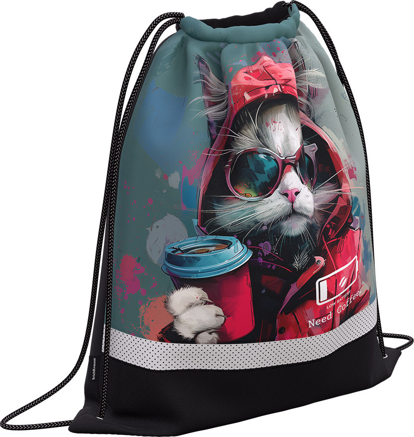 Мешок для обуви с вентиляцией | Coffee Mania | Erich Krause