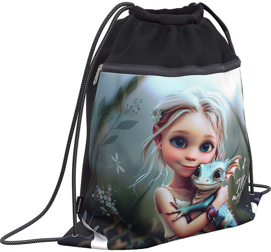 Мешок для обуви с карманом на молнии | Magic Pet | Erich Krause