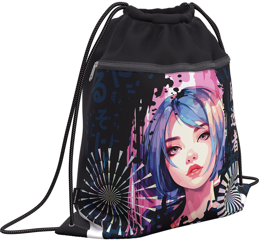 Мешок для обуви с карманом на молнии | Tokyo Date | Erich Krause