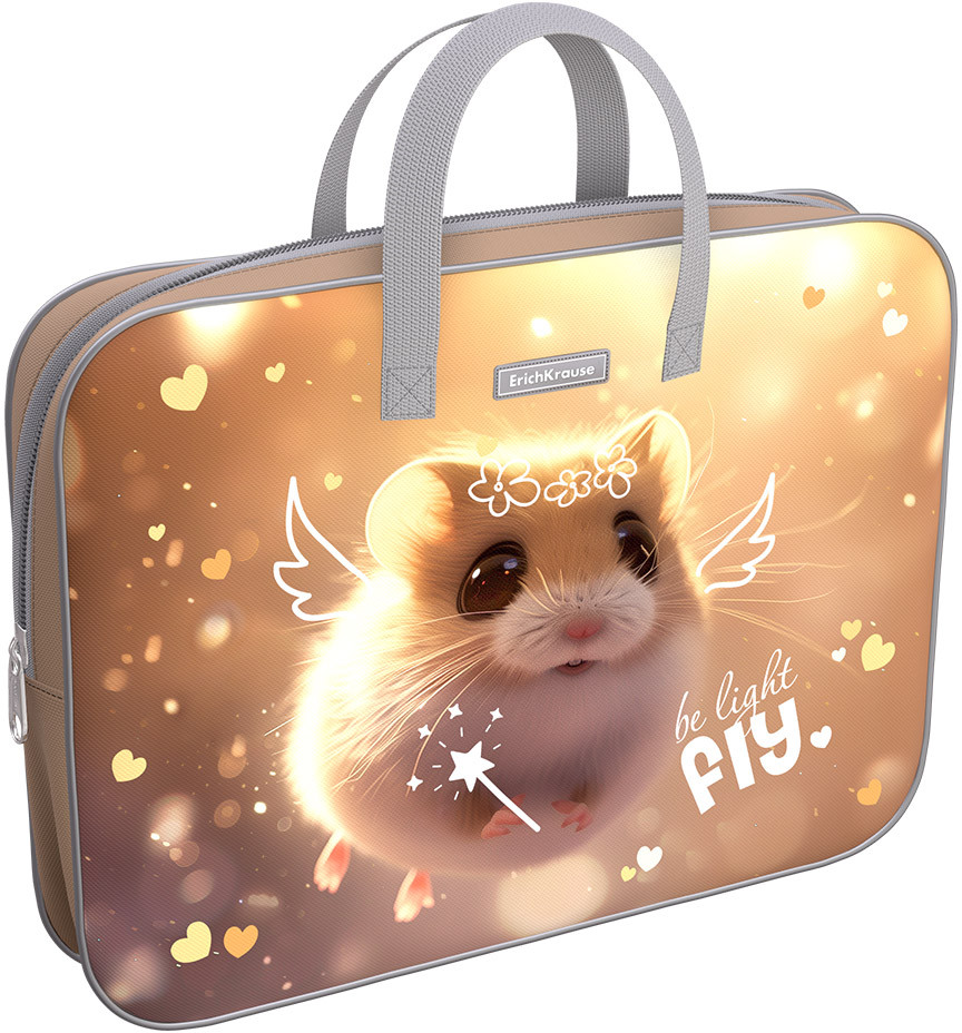 Папка на молнии | Fluffy | Erich Krause