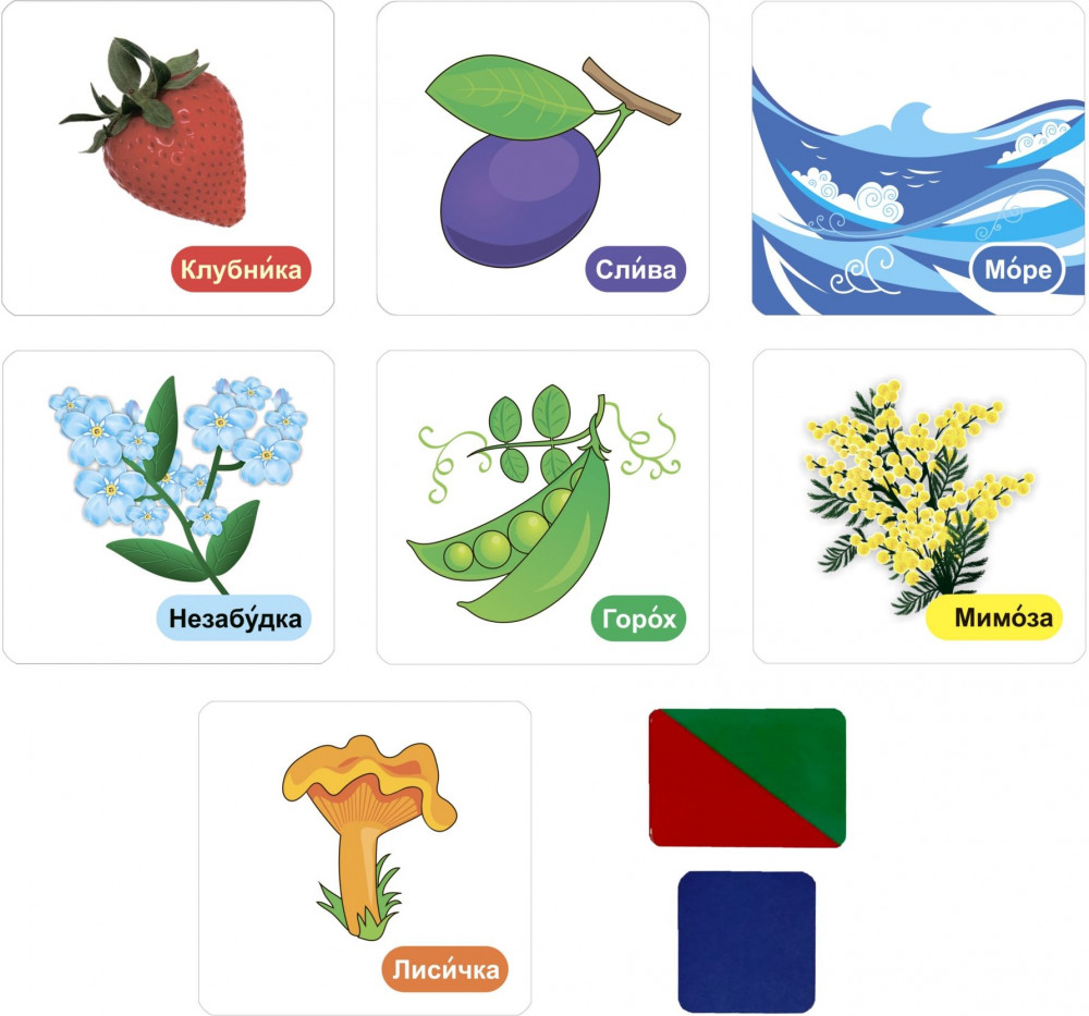 Комплект карточек «Звукобуквенные карточки для фонетического разбора» | Тематические карточки