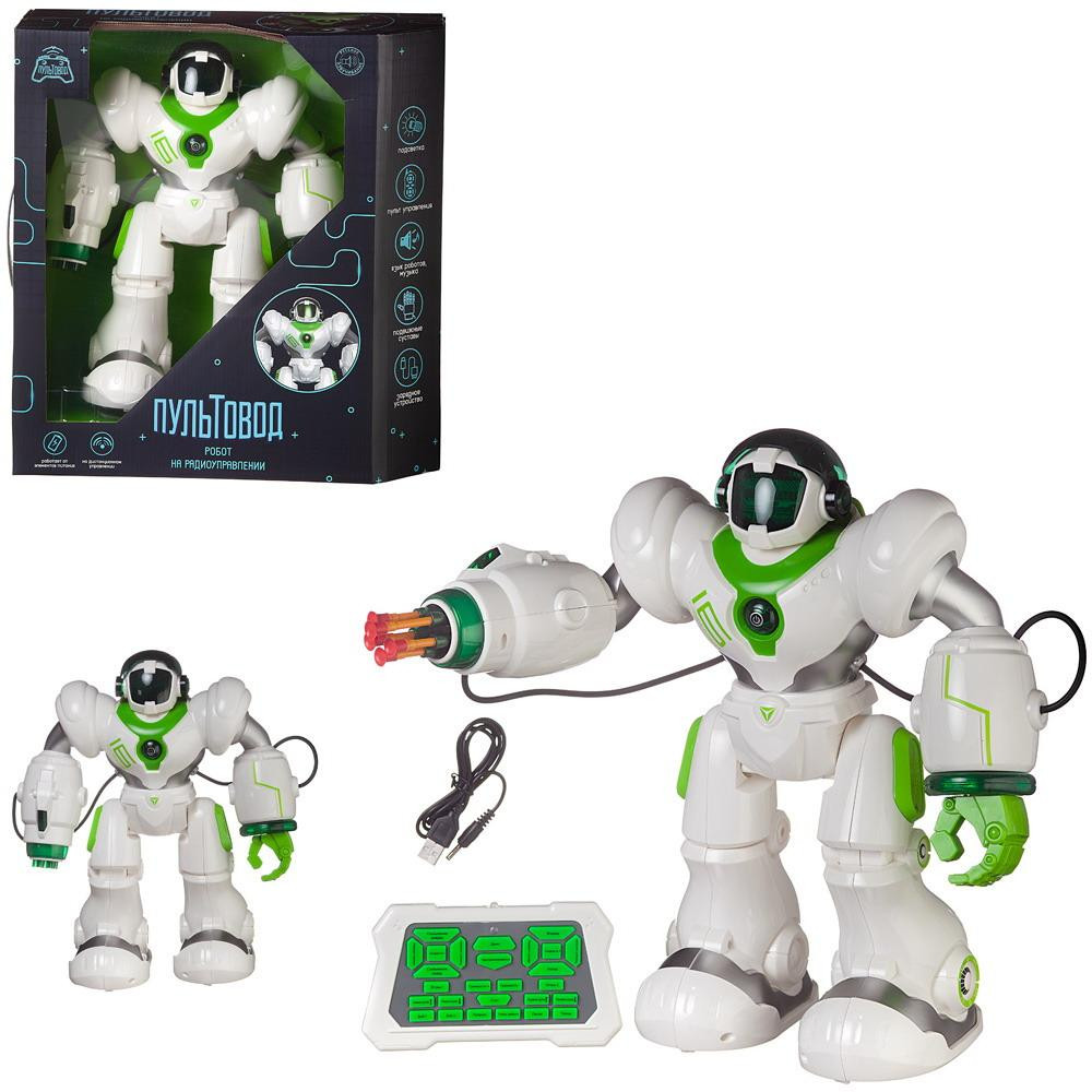 Робот на радиоуправлении со световыми и звуковыми эффектами | Пультовод | Junfa Toys