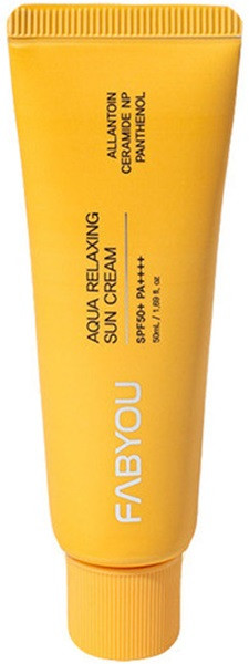 Крем для лица солнцезащитный «Aqua Relaxing Sun Cream» SPF50+ | FabYou