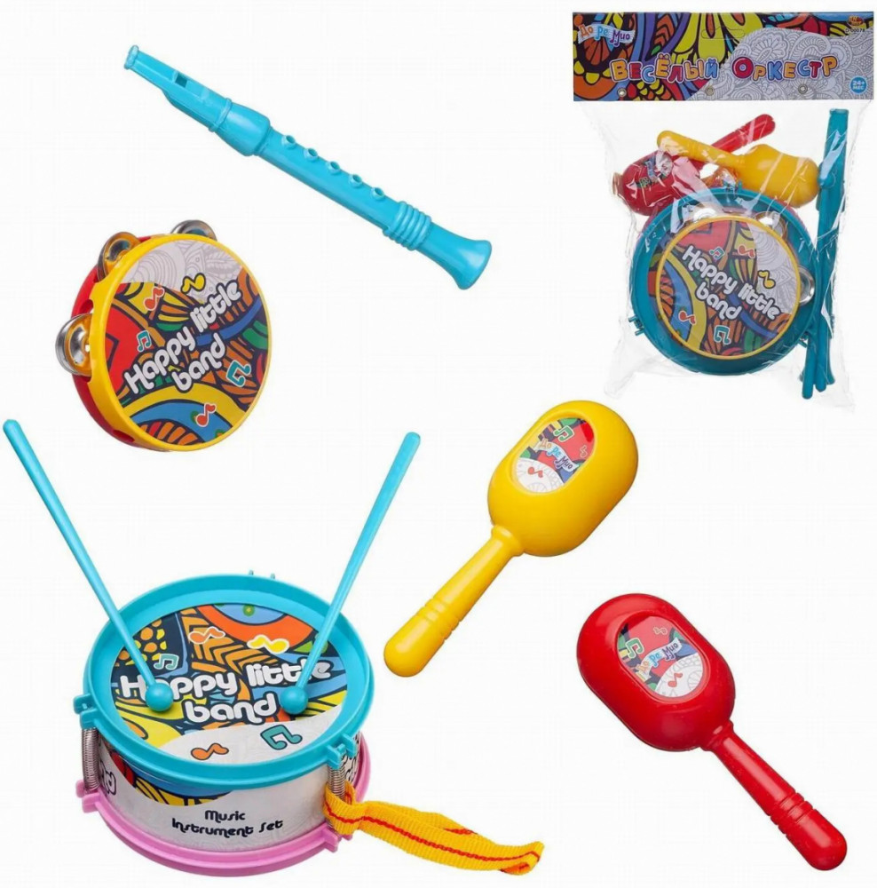 Набор музыкальных инструментов «Весёлый оркестр» | Доремио | ABtoys