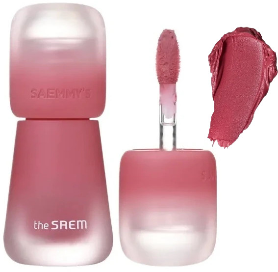 Тинт для губ «Saemmy's Crema Velvet», тон 05 Berry Foam | The Saem