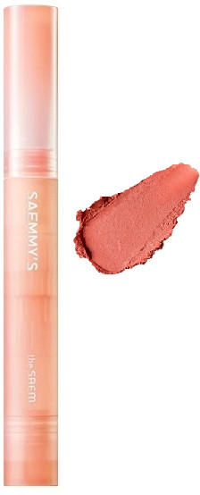 Помада для губ «Saemmy's Crema Velvet Lipstick», тон 01 Creamy Peach | The Saem