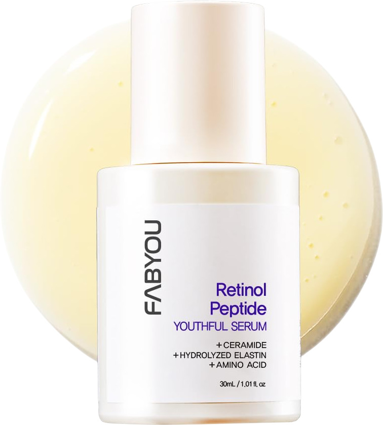 Сыворотка для лица антивозрастная с ретинолом и пептидами «Retinol Peptide Youthful Serum» | FabYou