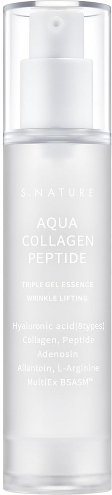 Эссенция для лица антивозрастная с коллагеном и пептидами «Aqua Collagen Peptide» | S.Nature