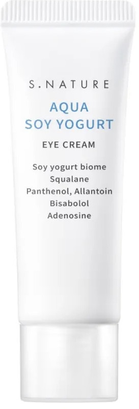 Крем для кожи вокруг глаз увлажняющий с биомом соевого йогурта «Aqua Soy Yogurt Eye Cream» | Aqua | S.Nature