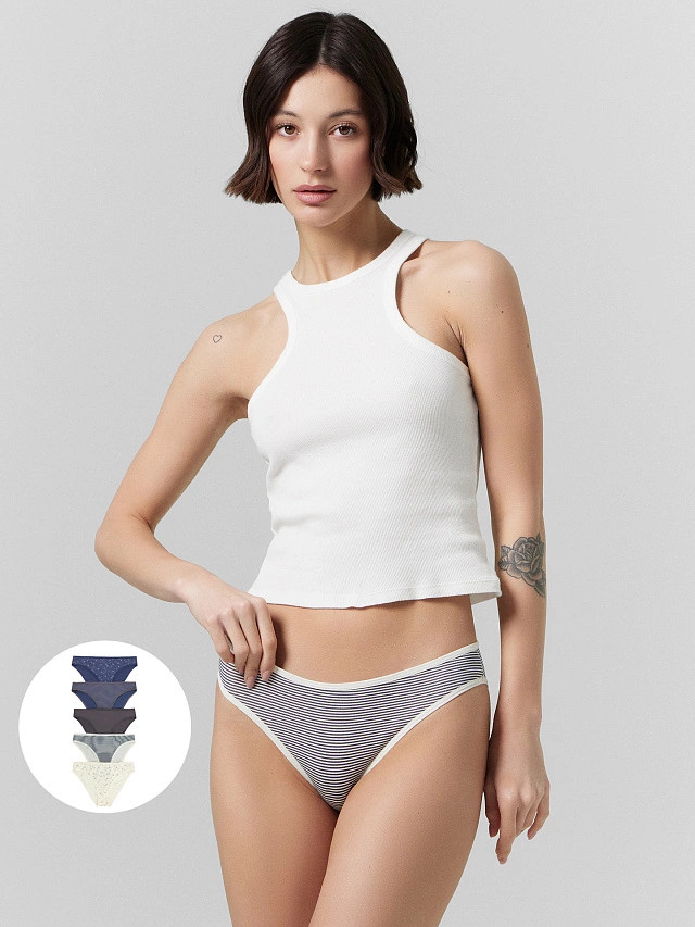 Трусы-слип женские комплект | Mark Formelle