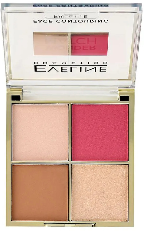Палетка для контуринга лица, оттенок 01 | Wonder match | Eveline Cosmetics