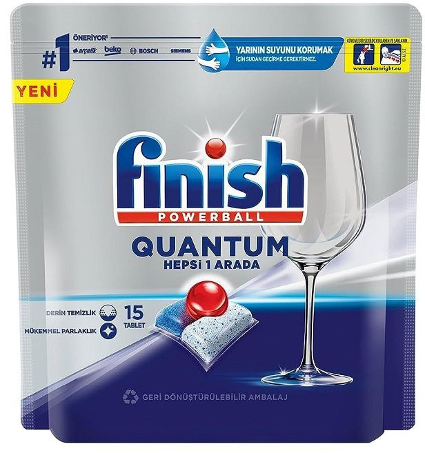 Капсулы для посудомоечной машины | Quantum | Finish