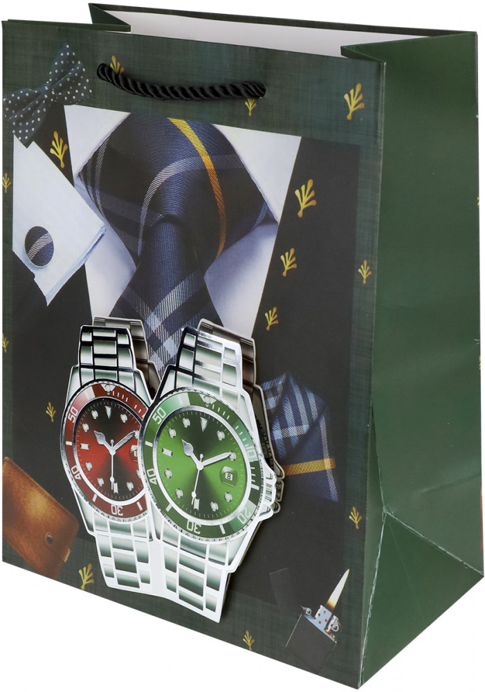 Пакет подарочный «Парные часы» | Миленд