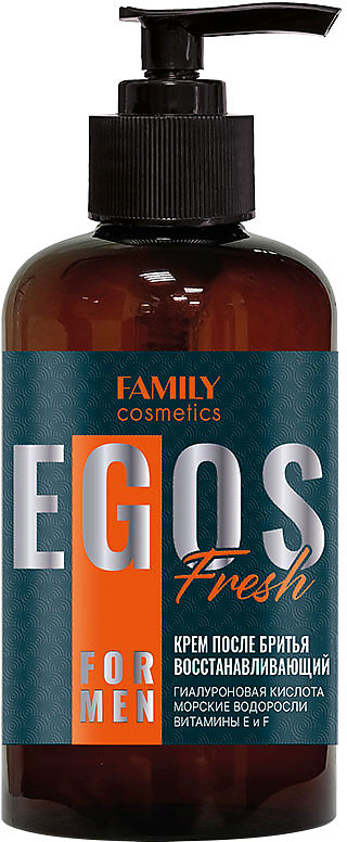 Крем после бритья восстанавливающий «Fresh» | Egos For Men | Family cosmetics
