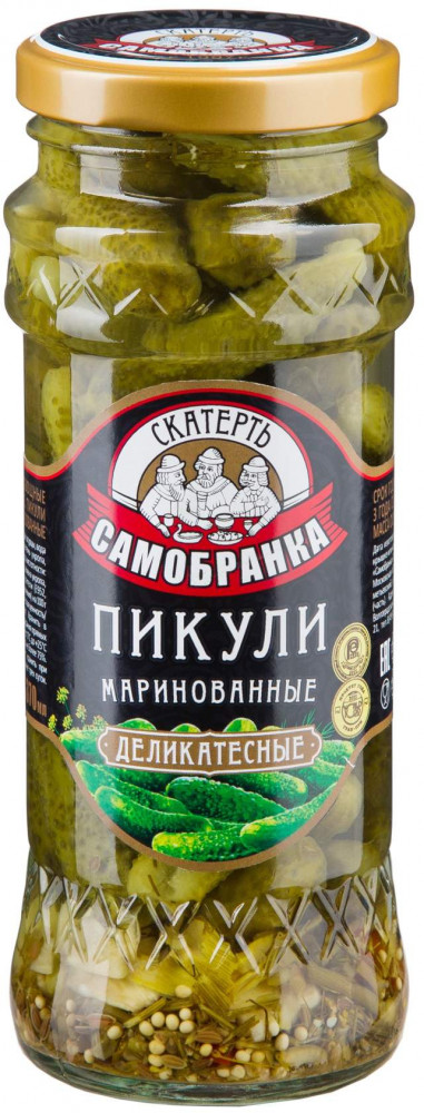 Пикули маринованные «Деликатесные» | Скатерть-самобранка