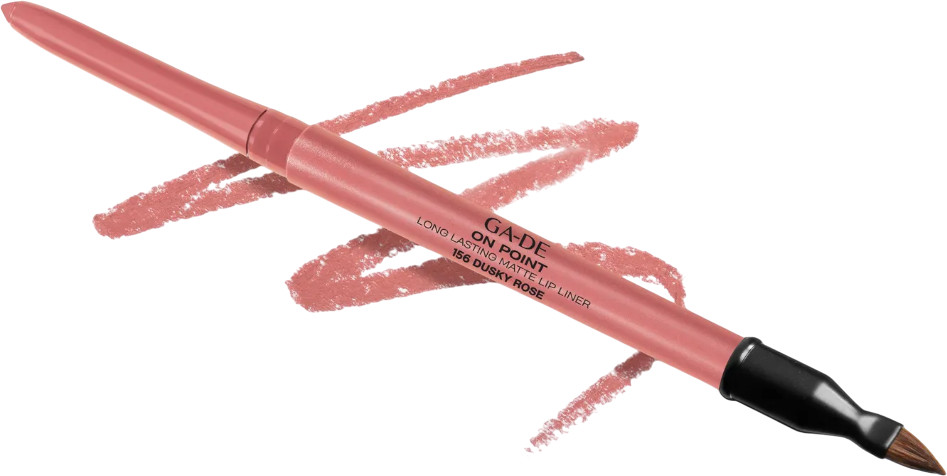 Карандаш для губ стойкий матовый, тон 156 Dusky Rose | On Point | Ga-De