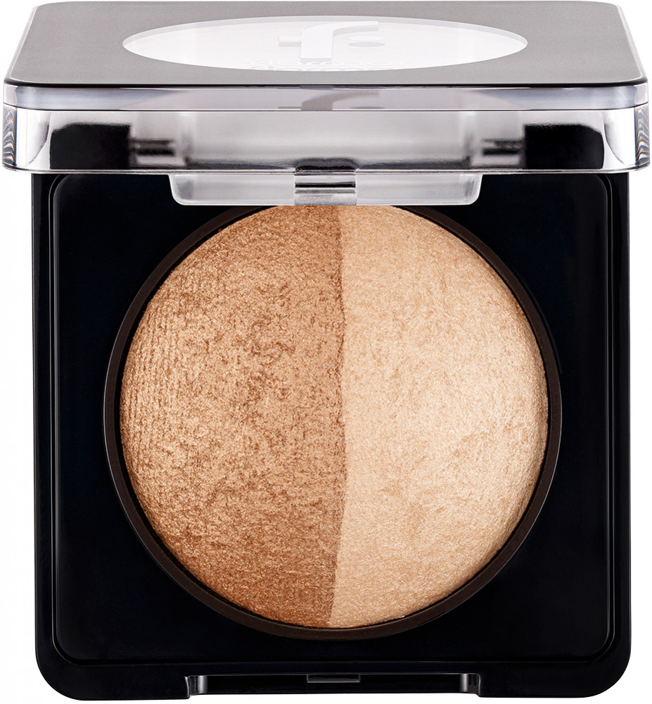 Румяна для лица запеченные «Baked Blush-On», оттенок 055 Dual Gold | Flormar