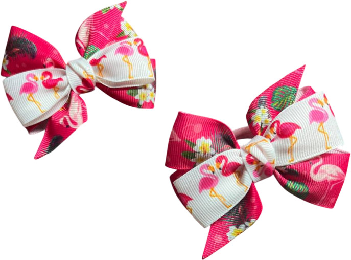 Набор резинок для волос «Фламинго»