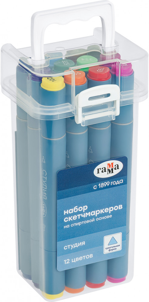 Набор маркеров двусторонних для скетчинга | Студия | Гамма