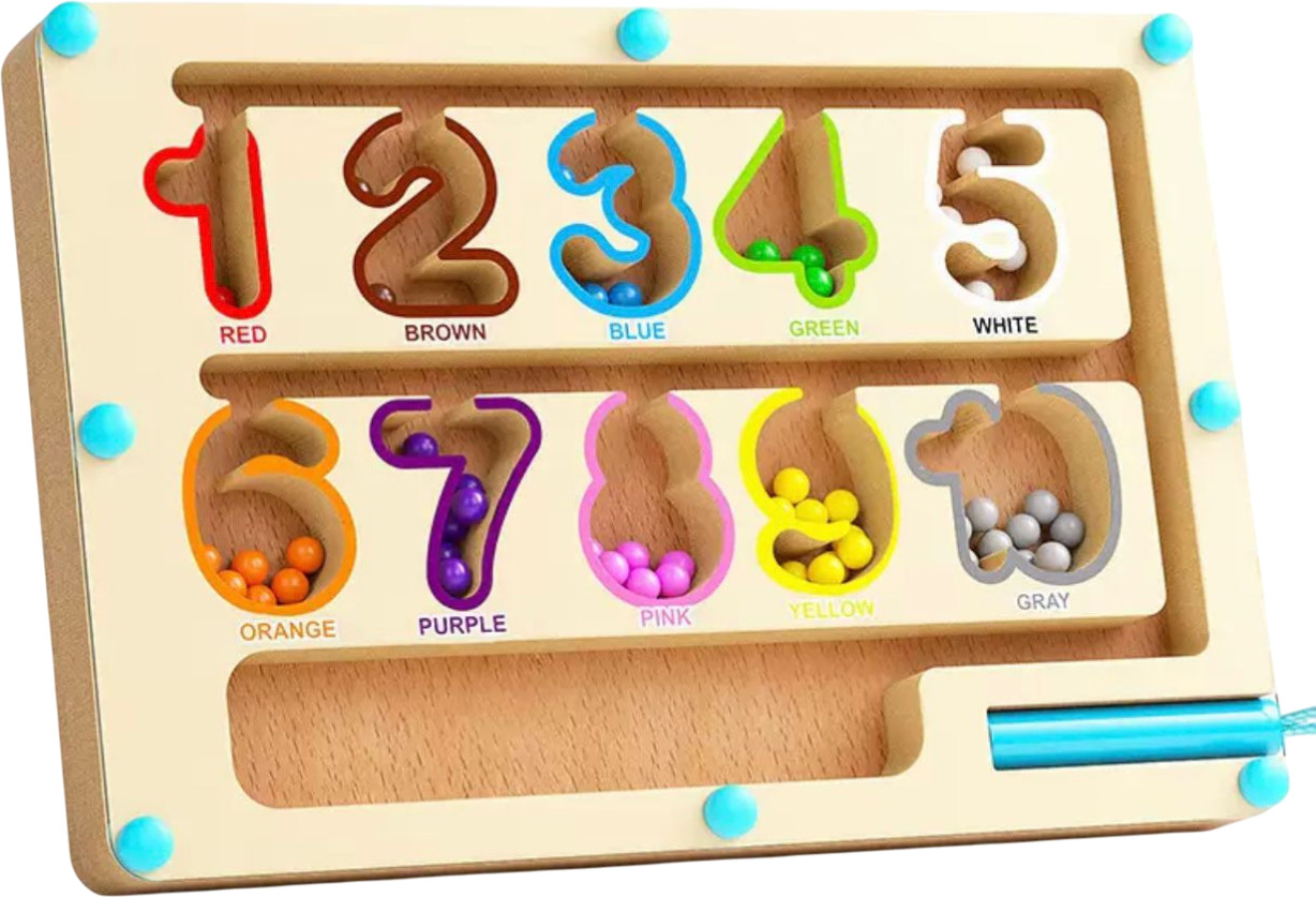 Сортер-лабиринт магнитный «Цифры»