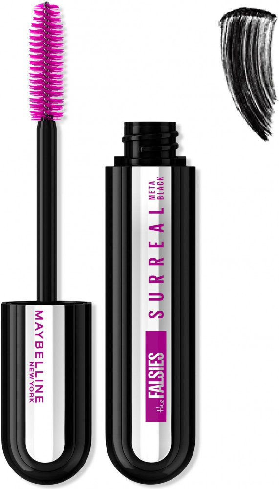 Тушь для ресниц «Falsies Surreal Meta», оттенок Black | Maybelline New York