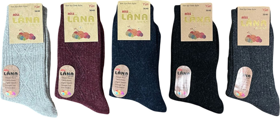 Комплект носков женских «Miss Lana»