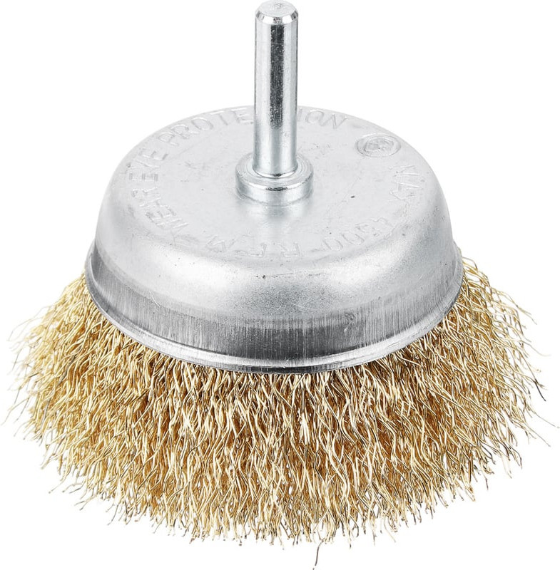 Щетка со шпилькой для дрели | ЕРМАК