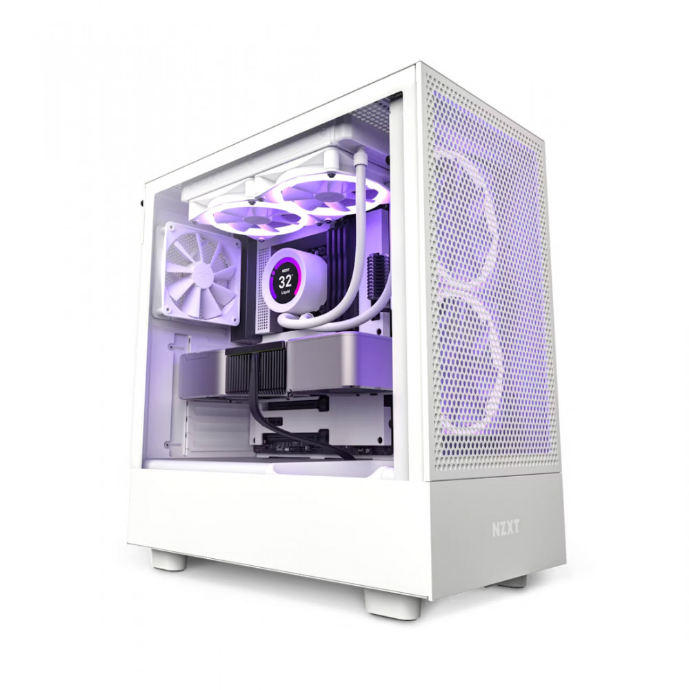 Корпус компьютерный без Б/П H5 Flow CC-H51FW-01 | NZXT