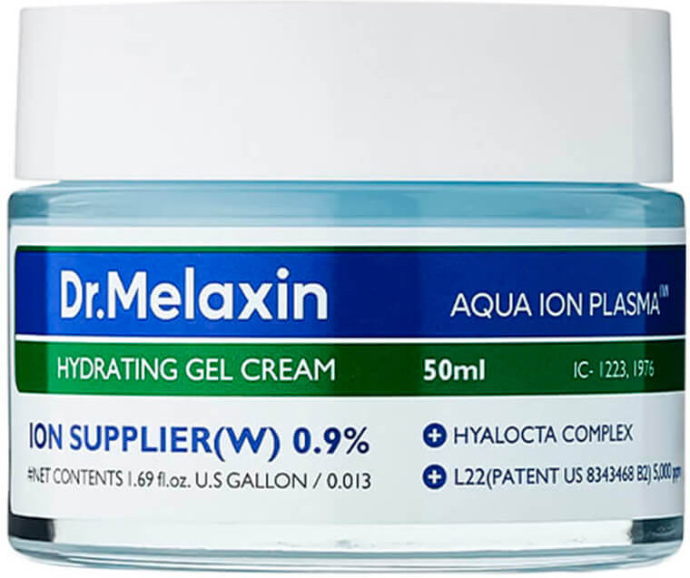 Крем для лица с аква-ионной плазмой ультраувлажняющий «Hydrating Gel Cream» | Aqua Ion Plasma | Dr. Melaxin