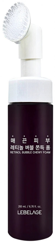 Пенка для лица очищающая с ретинолом «Retinol Bubble Chewy Foam» | Lebelage