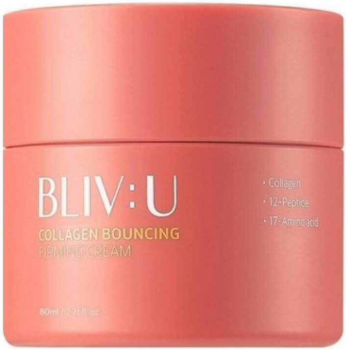 Крем коллагеновый для тургора кожи с пептидами «Collagen Bouncing Firming Cream» | BLIV:U