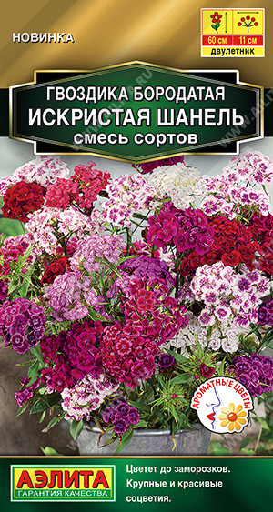 Гвоздика, смесь сортов «Искристая Шанель» | Золотая серия | Аэлита