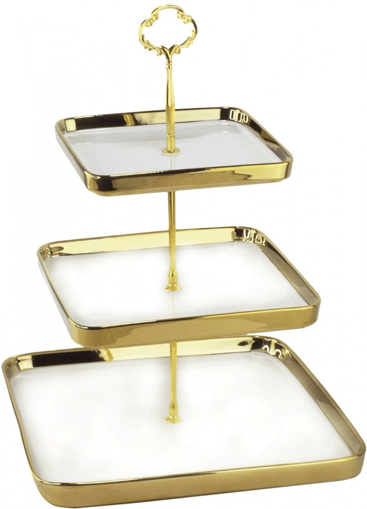 Этажерка-фруктовница трёхъярусная «Multicolor» | Multicolor | Lenardi