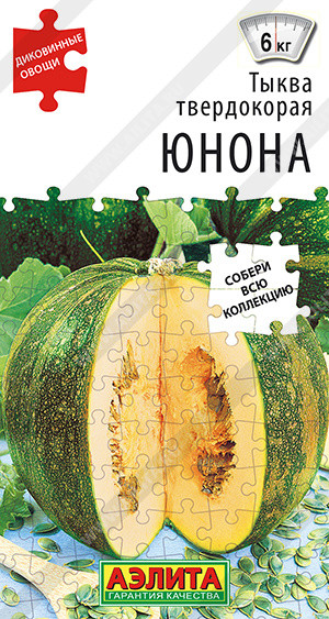 Тыква твердокорая «Юнона» | Диковинные овощи | Аэлита