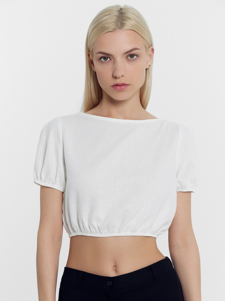 Топ женский | Льняная коллекция | Mark Formelle